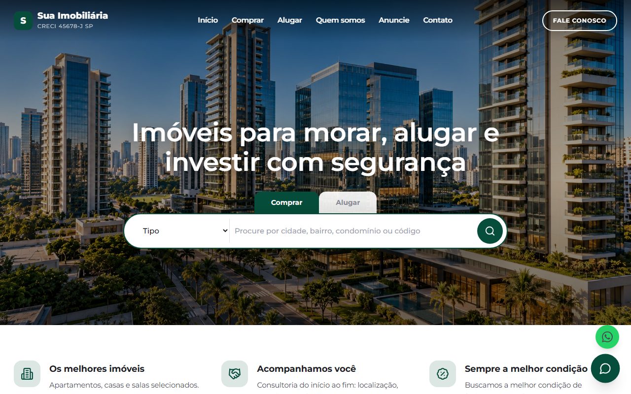 Modelo Corporativo Invest